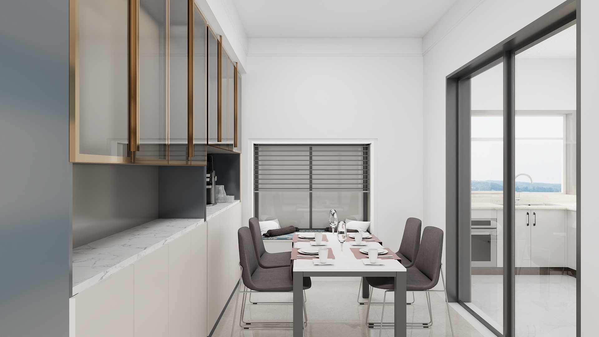 博泽智能家居02-现代简约125㎡3室-装修设计方案