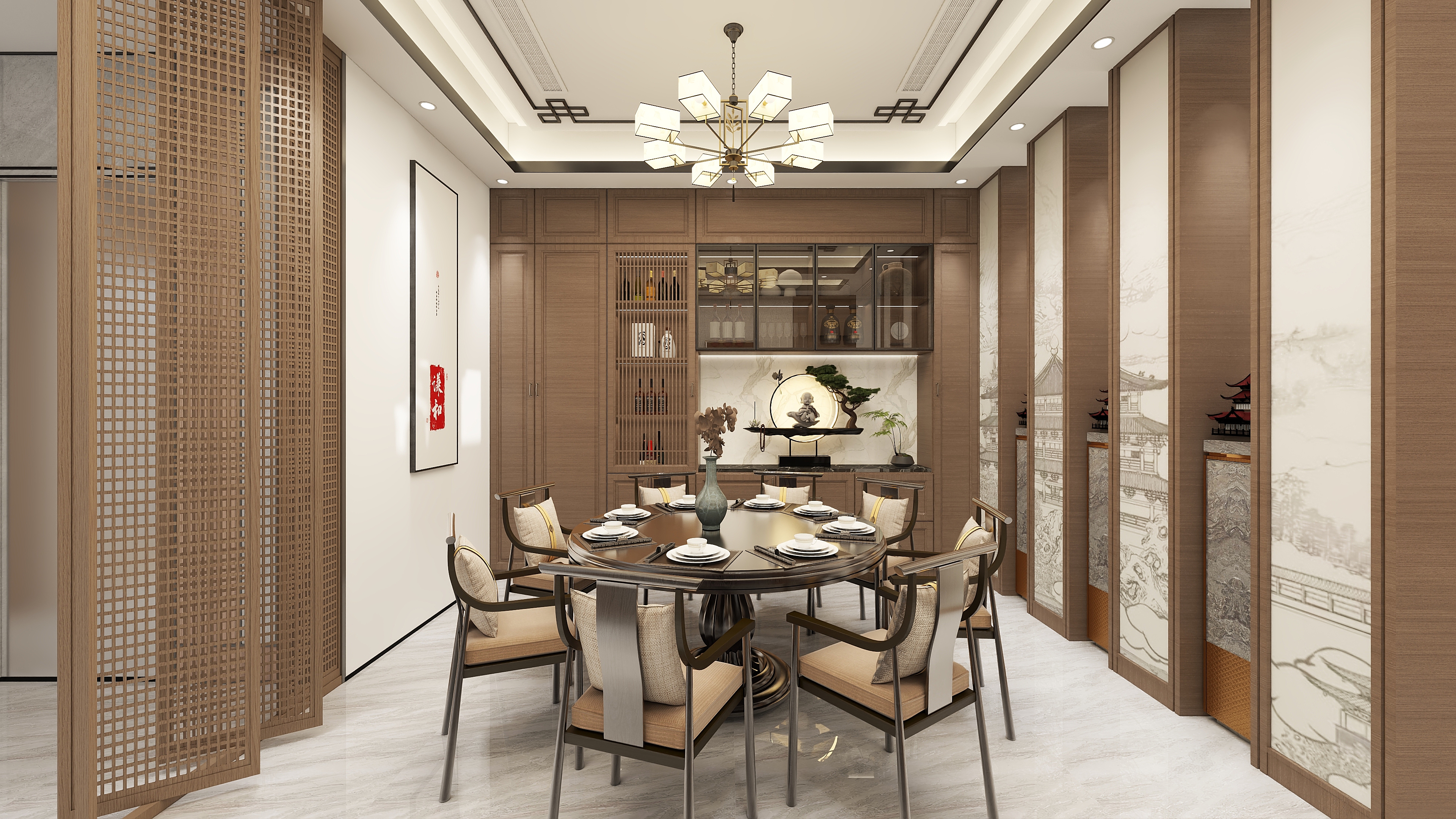 全案设计-小勇-盛汇花园湾308㎡3室-装修设计方案