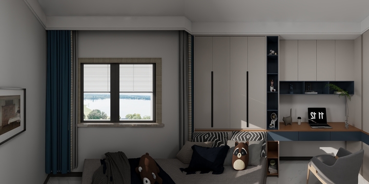 甘肃万网智能工程有限公司-凯瑞国宝红瞰-装修设计方案