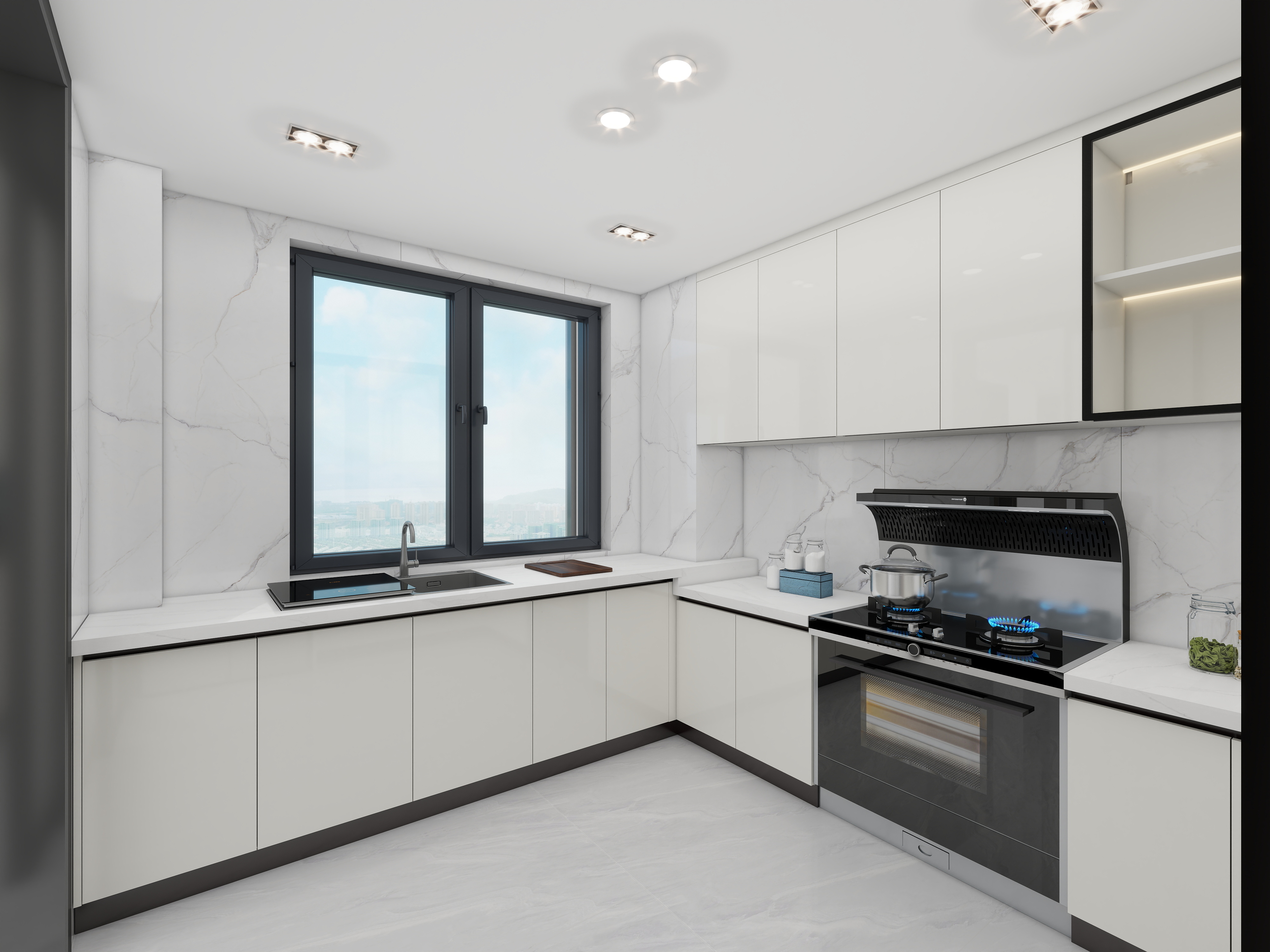 俞成超-颐东华庭31-1102厨房-装修设计方案