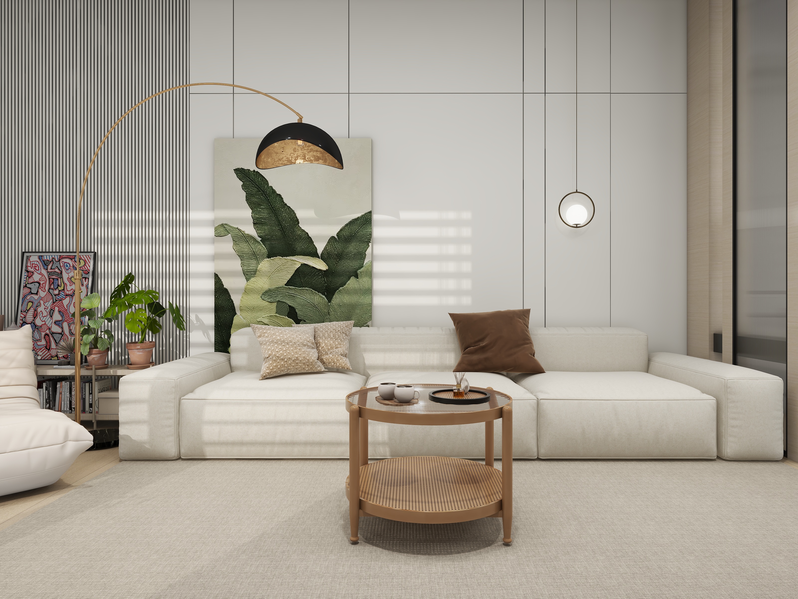 设计-男孩-85㎡两居室原木奶油装修效果图