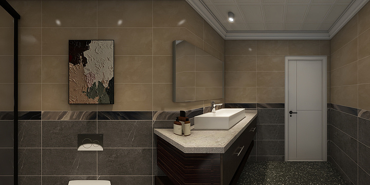 马德刚-小区房9㎡1室-装修设计方案