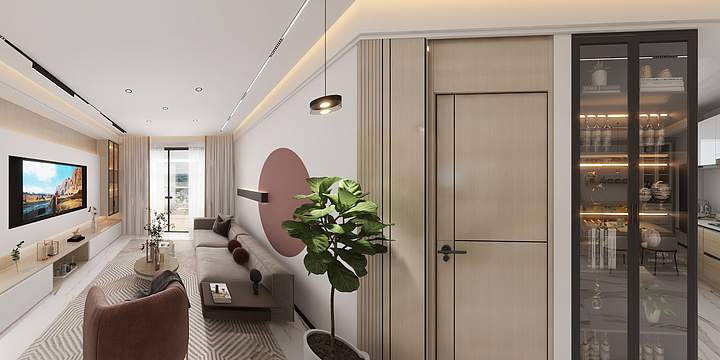 幻美设计-华强凤凰城张先生-装修设计方案