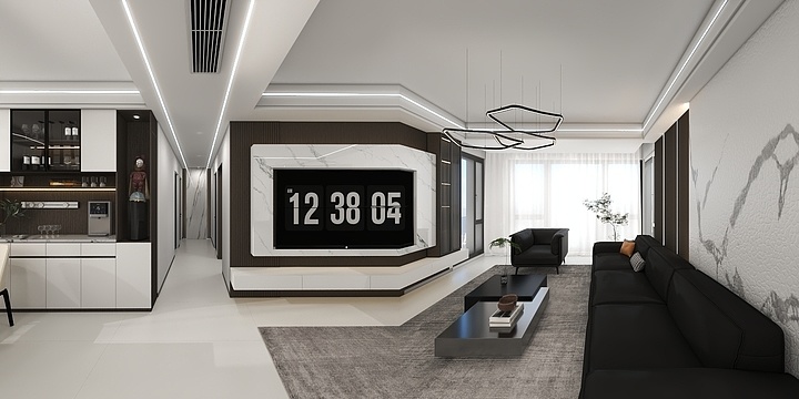 全案设计H华北华-新月半岛2801-装修设计方案