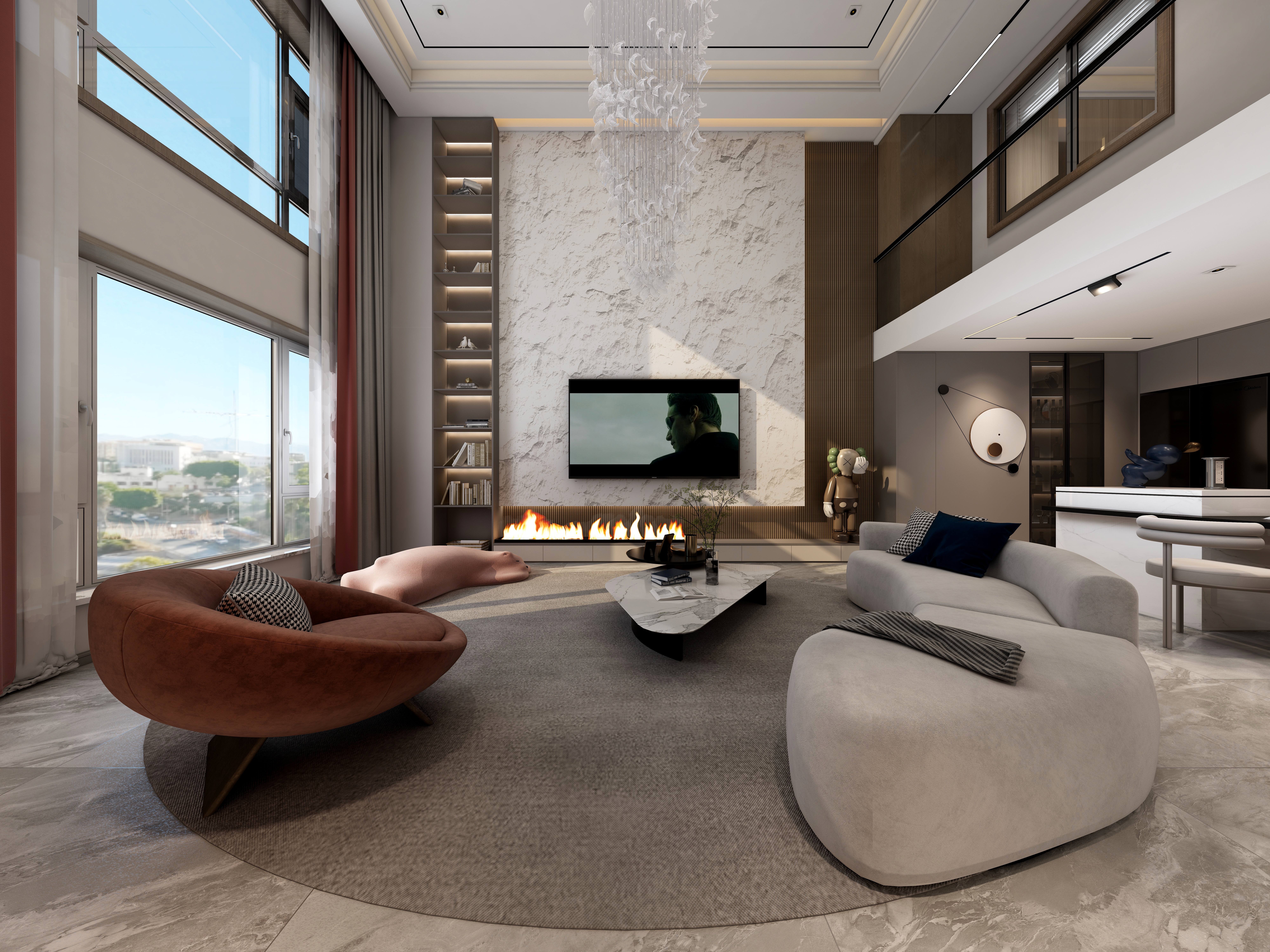 上海华锋国际设计工作室李锋-北城公园里-装修设计方案