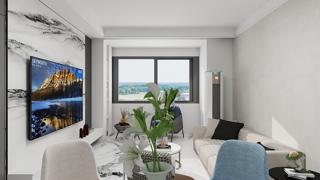 设计-阿Q-花景雅苑李府-装修设计方案