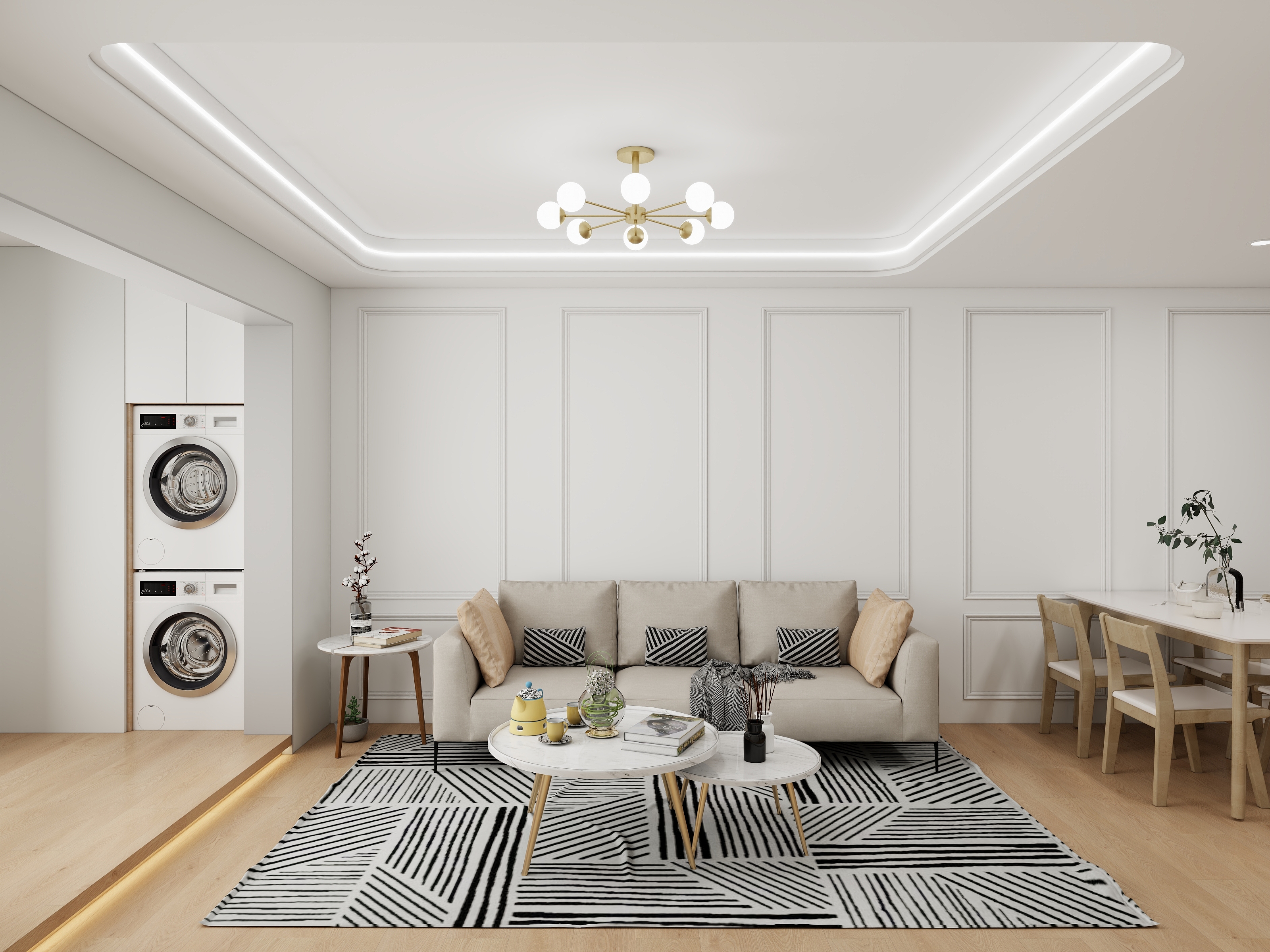 Meet花海-现代北欧风格-装修设计方案