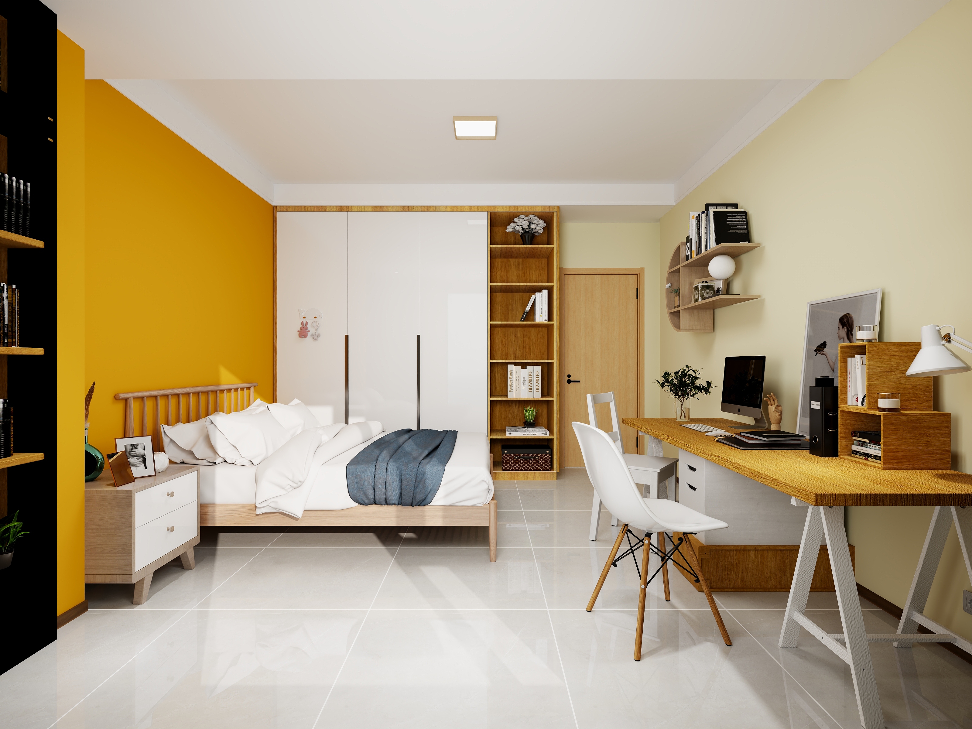 老金-设计-碧江苑66㎡2室-装修设计方案