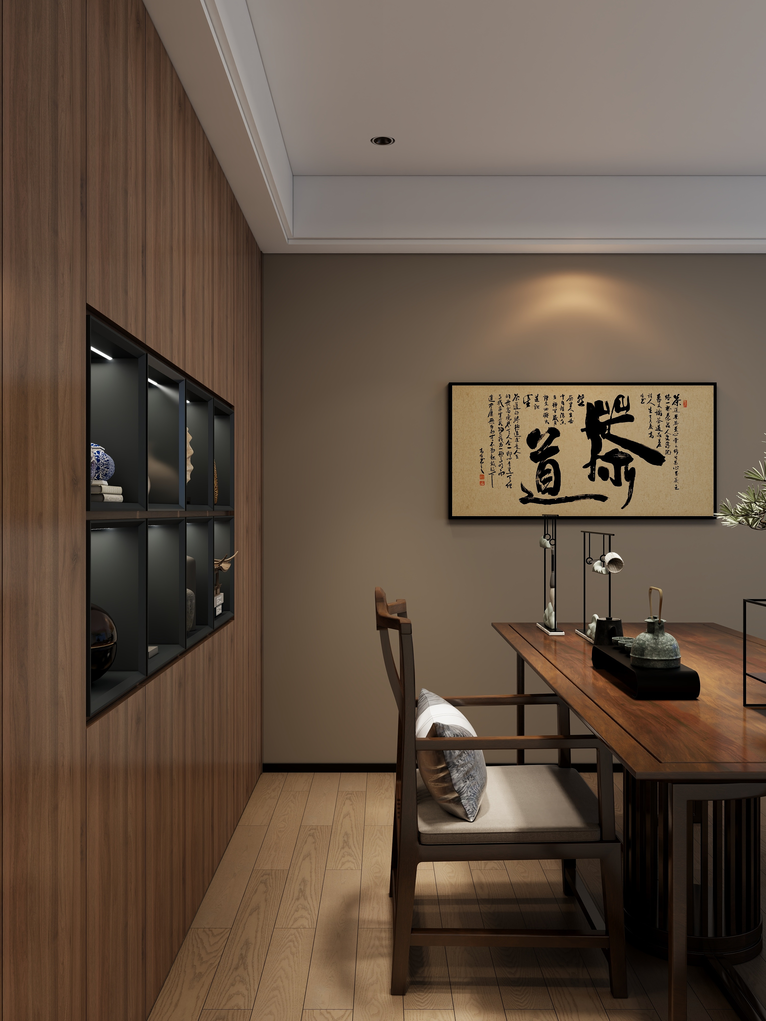 温馨专业iDwM-练习-拉米诺斜45度柜-装修设计方案