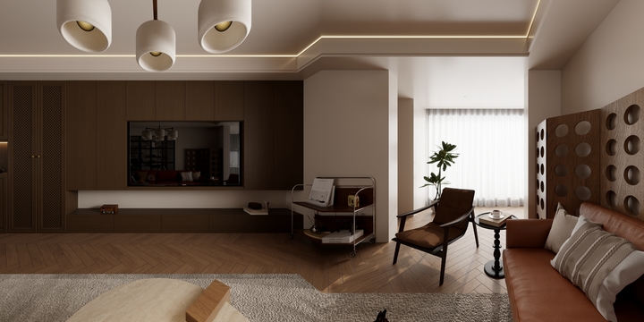 鹤川A-法式复古-副本-装修设计方案