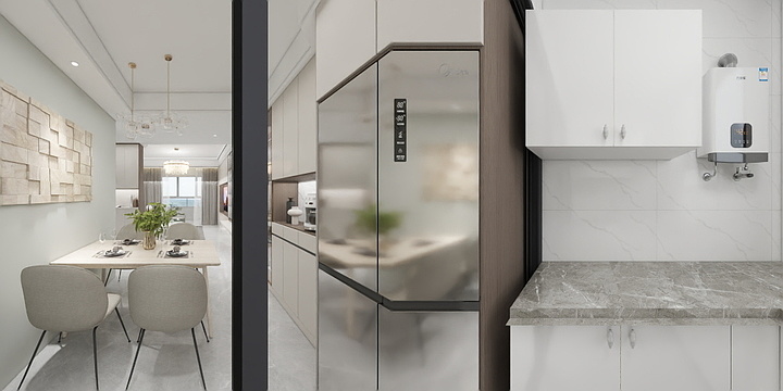 黑啤设计师-钻石公寓-装修设计方案