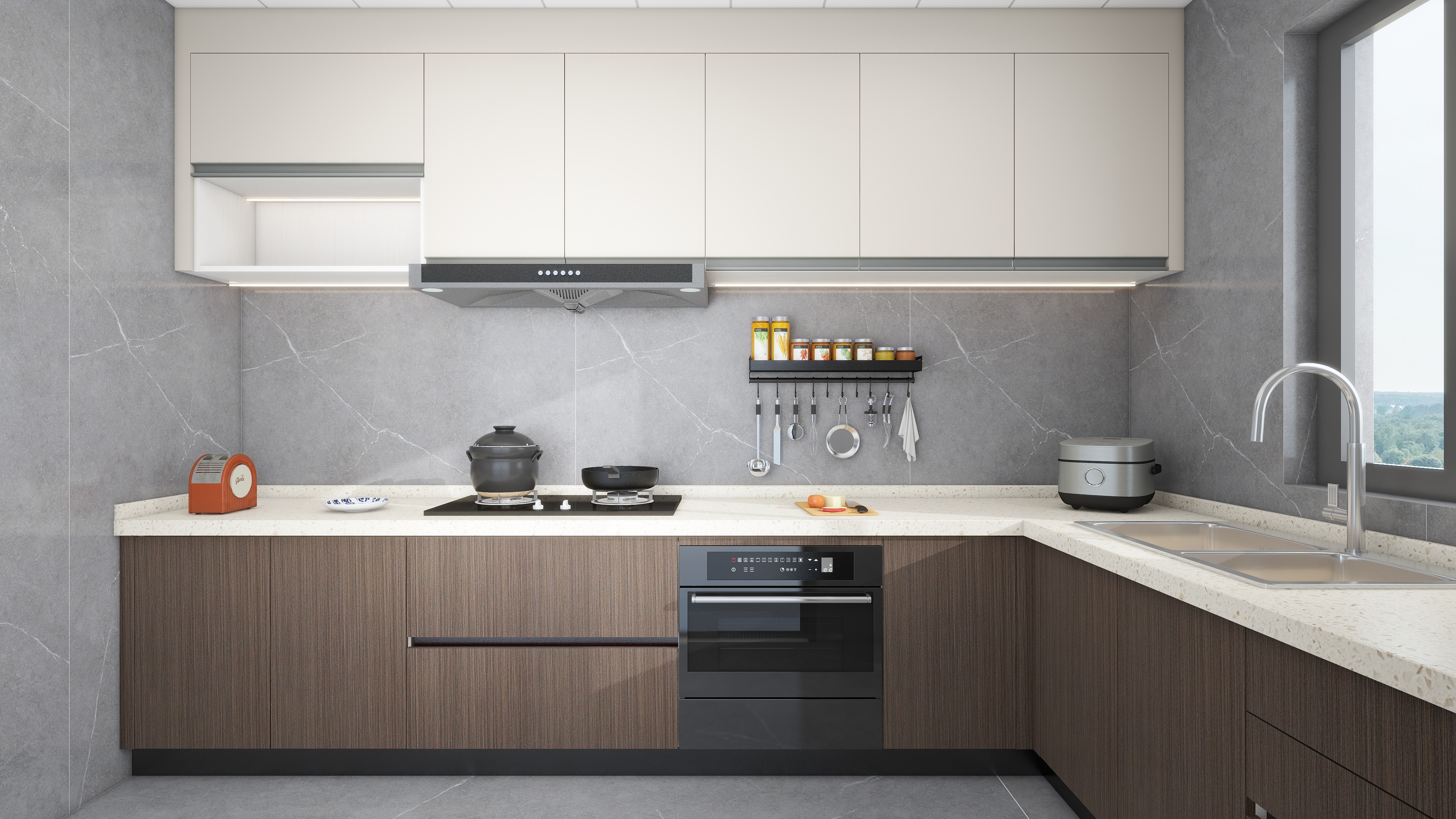 田素杰-地铁万科未来天空之城8㎡-装修设计方案