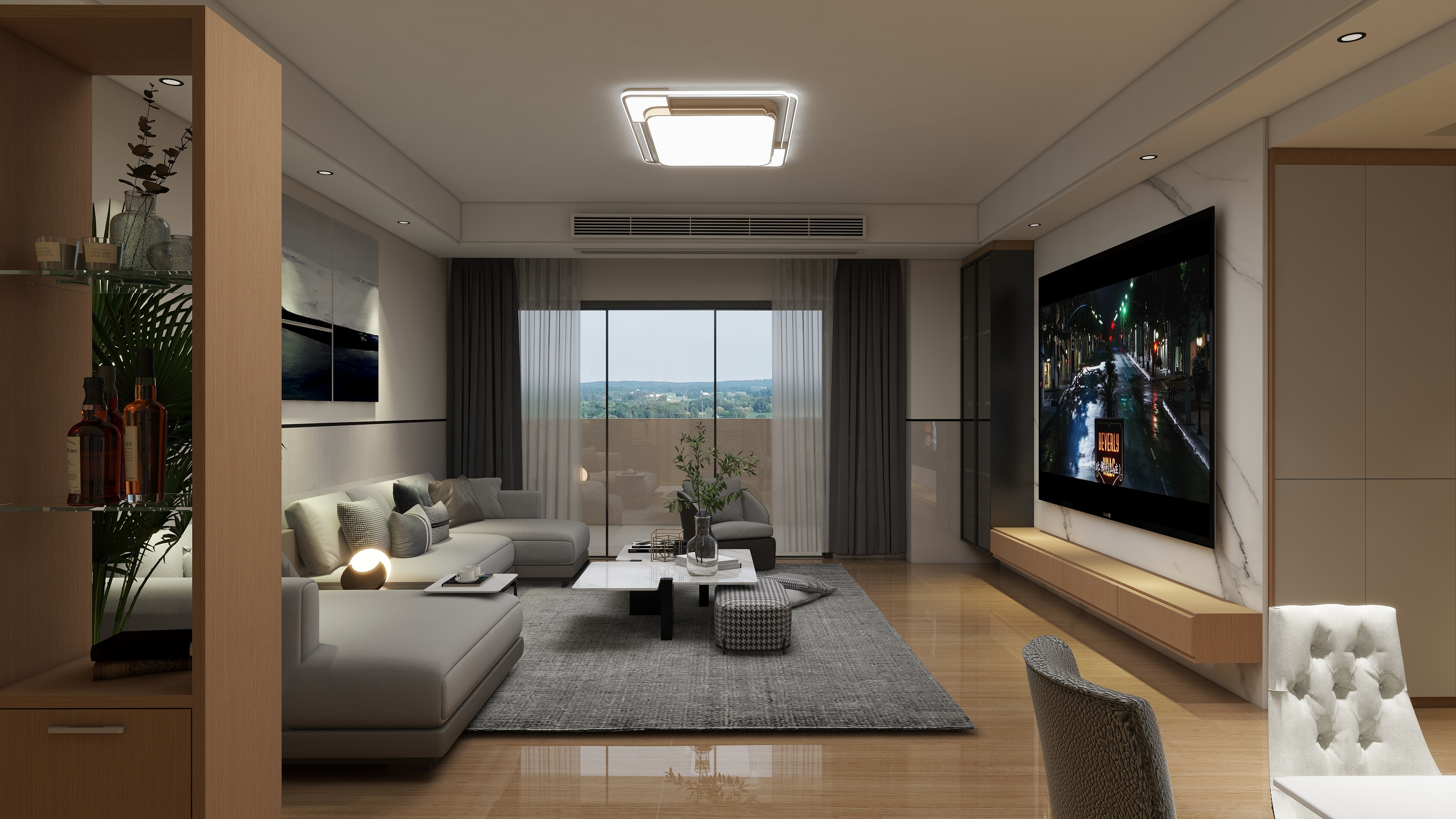 钟x设计施工-幸福华庭幸福四房-装修设计方案