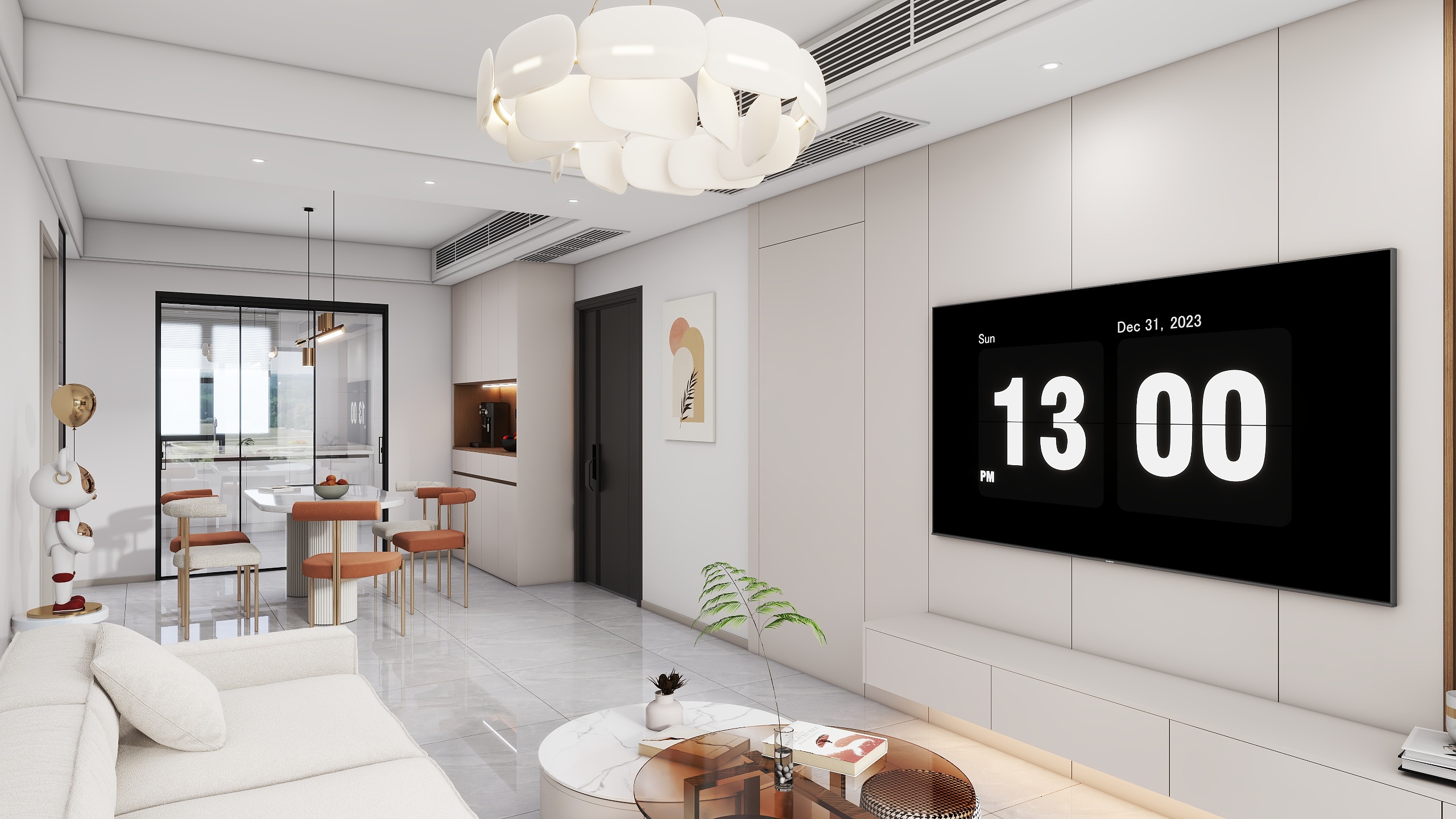 小辉设计-华董璞丽府2#202-装修设计方案