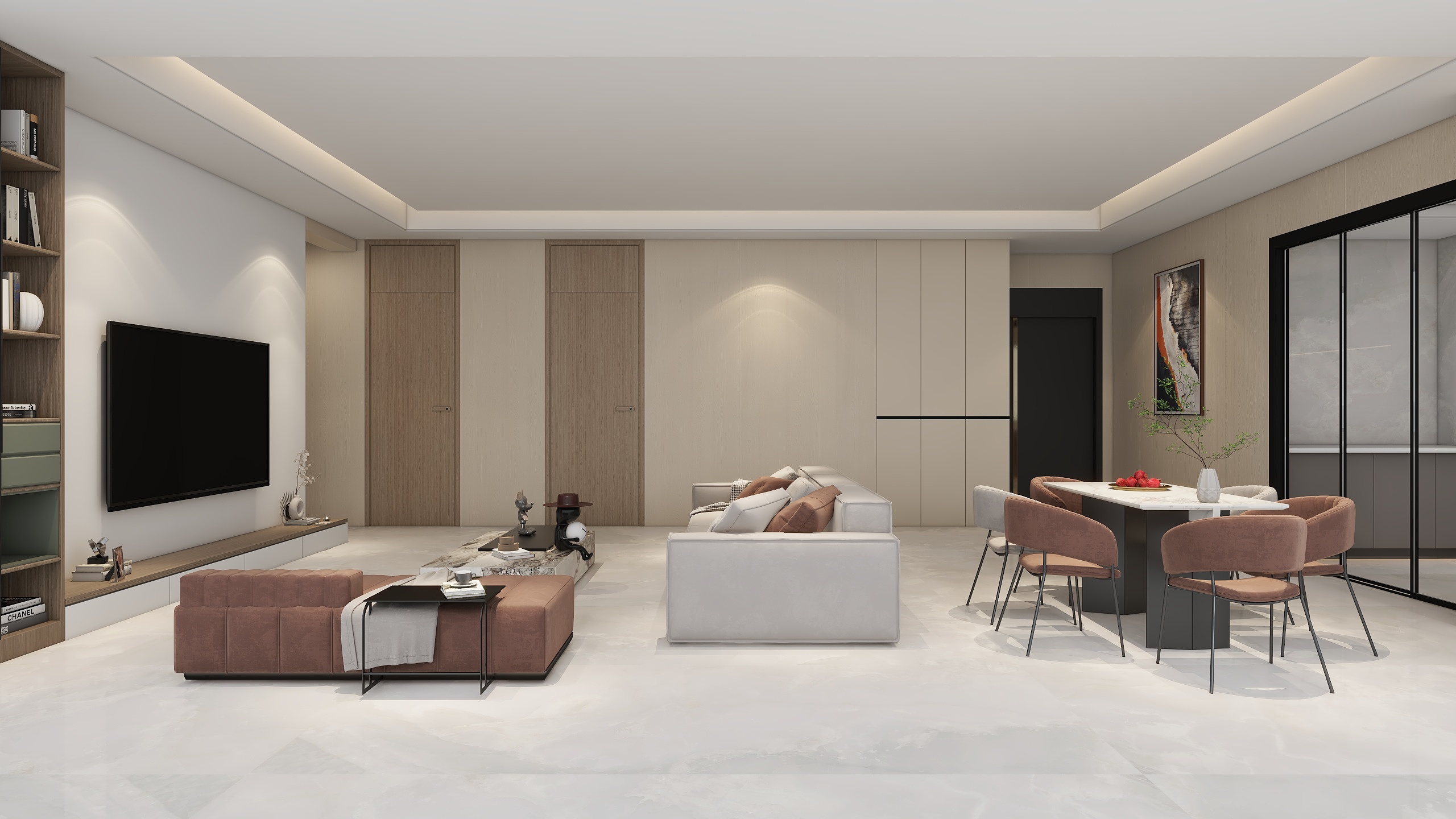 SK岩板-西园悦府黄总方案-装修设计方案