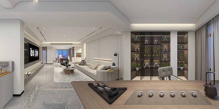 韦台甫-吉朗锦绣城-现代轻奢 -XWF-装修设计方案