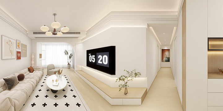 依然篮球-山水印象        8-2004 -装修设计方案