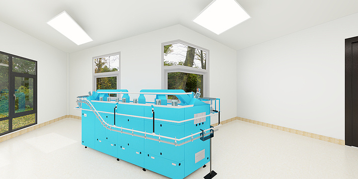 四季荣华设计-洗涤工厂-装修设计方案