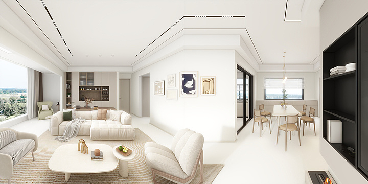 祝可意-美的云上东方-装修设计方案
