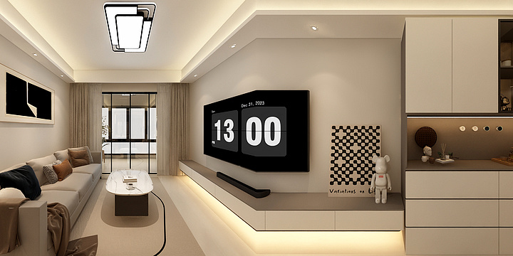 室内设计范工-时代天韵2-1001副本-装修设计方案