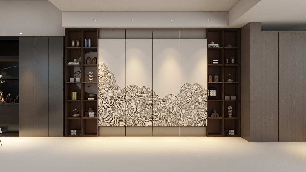 伟大的神有态度-巴县中学148M2新中-装修设计方案