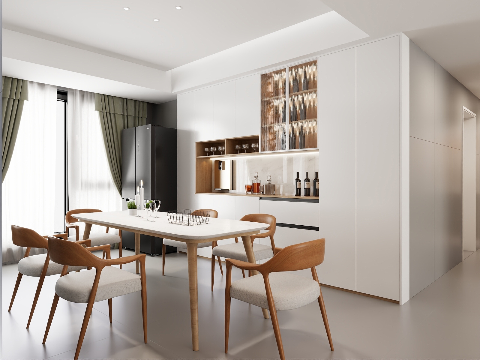 南昌经营部-高安店客户-润达17-602-原木风-3.8-装修设计方案