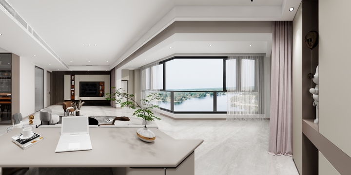 张飞13687664845-影都学府145㎡现代极简-装修设计方案