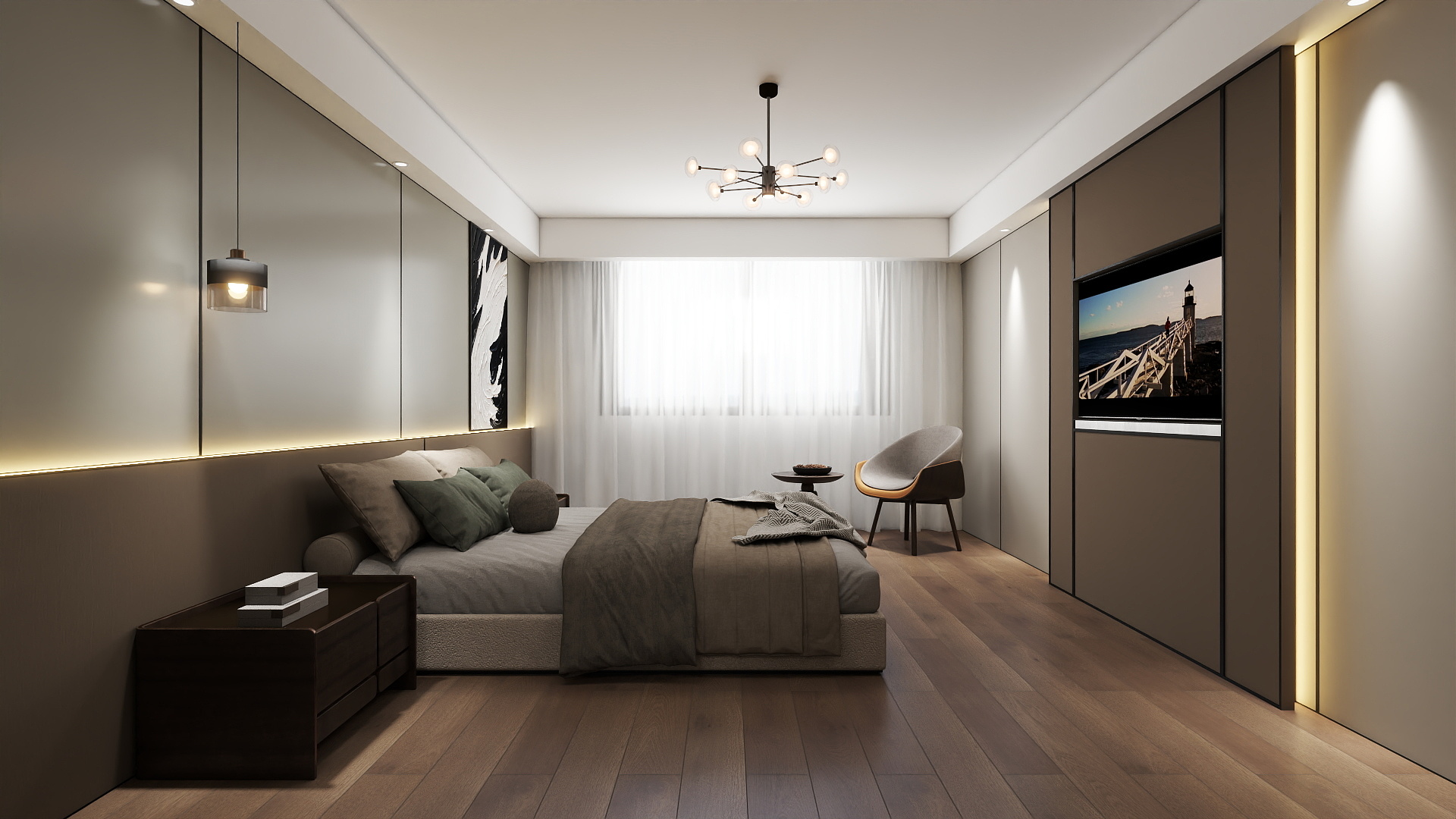 大湾区Steven-宾馆套房2-装修设计方案