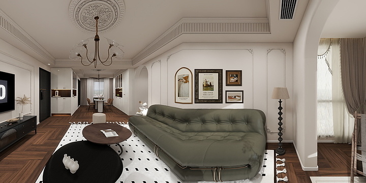 阿雄.设计-世贸雅苑-装修设计方案