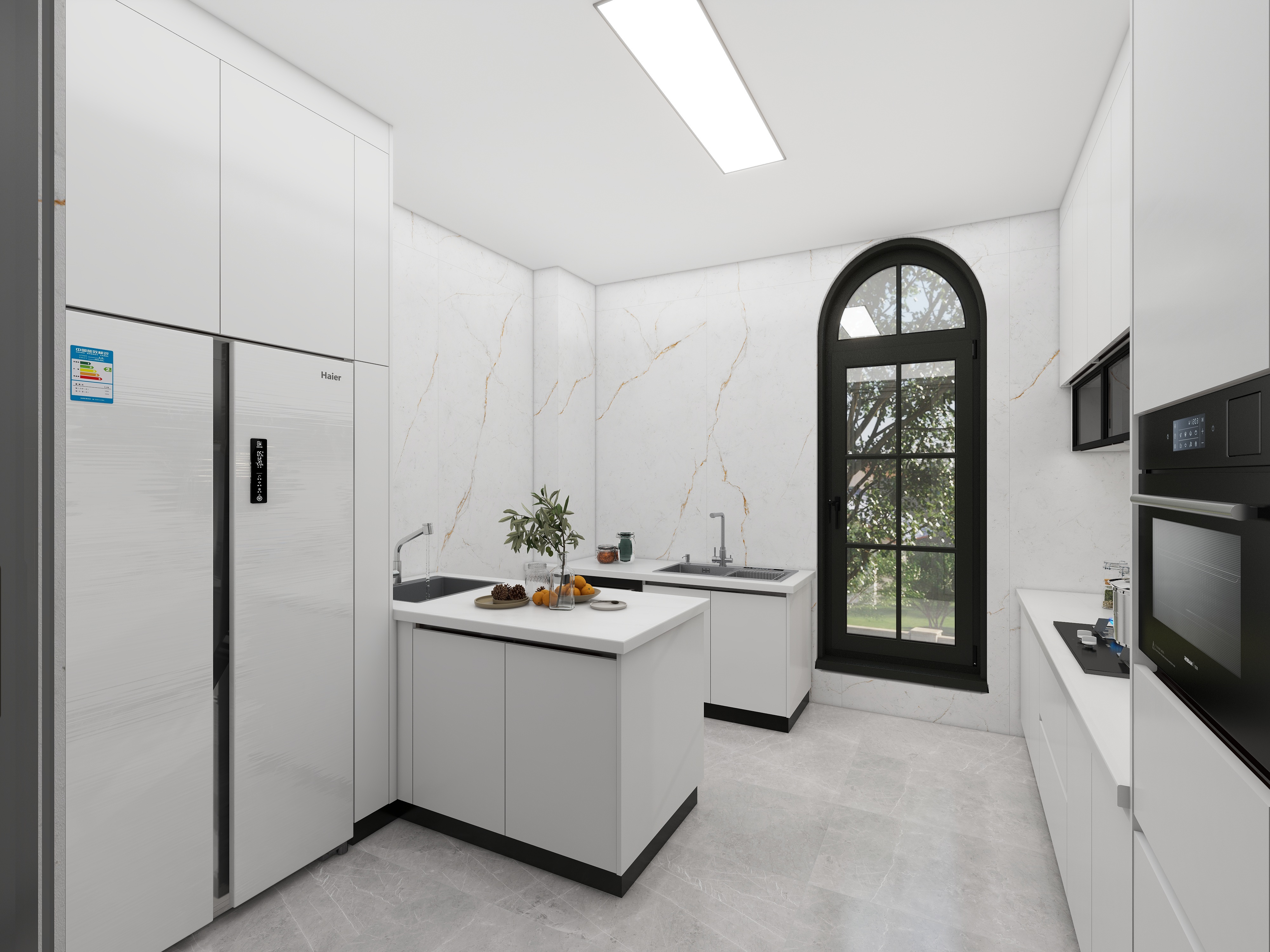 俞成超-百合花园18-4厨房-副本-装修设计方案