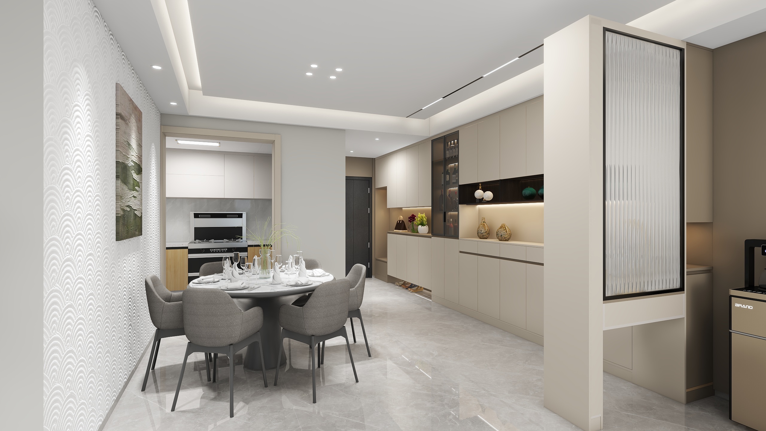 亦心合-江岸明珠142㎡3室-装修设计方案