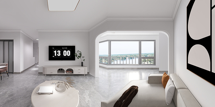 Telescope2-现代简约四房效果-魏-装修设计方案