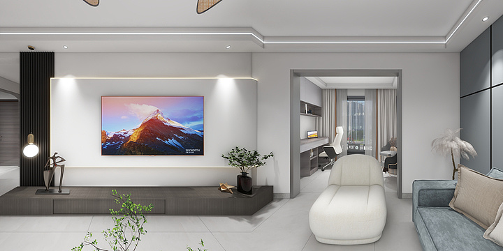 惠水格创装饰有限公司-贵阳融创九樾府、杨美女-装修设计方案