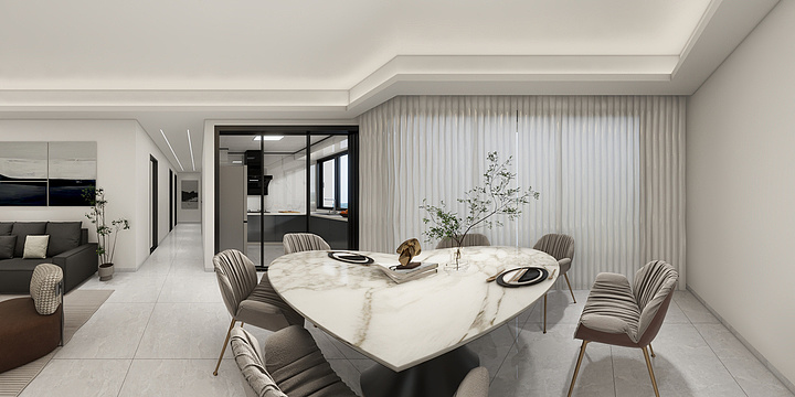 听风听雨听之-星河明珠湾-3期152㎡5室-装修设计方案