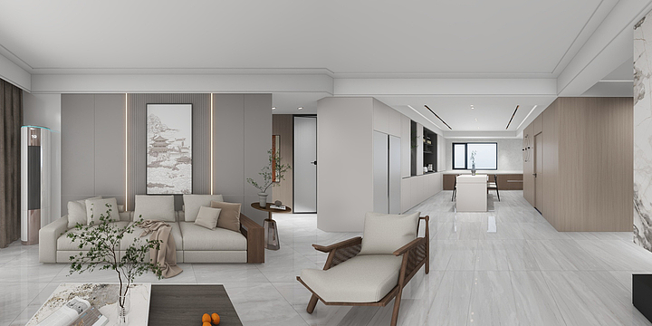 辰奕丶设计-富达小区-装修设计方案