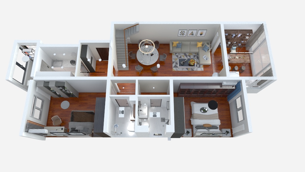 朱华-玉渊潭南路9号院-装修设计方案