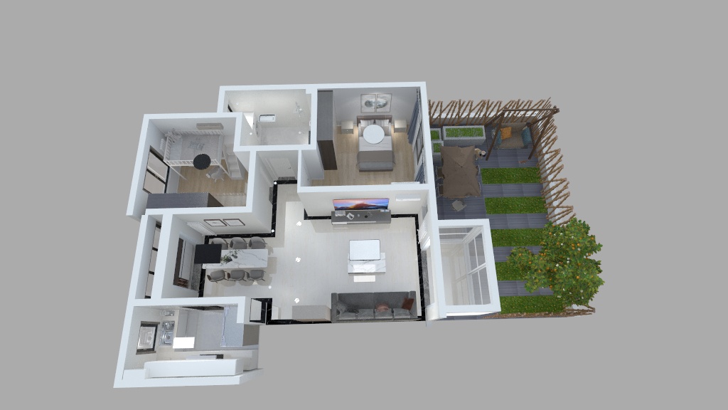 朱华-绿城百合公寓南区-装修设计方案