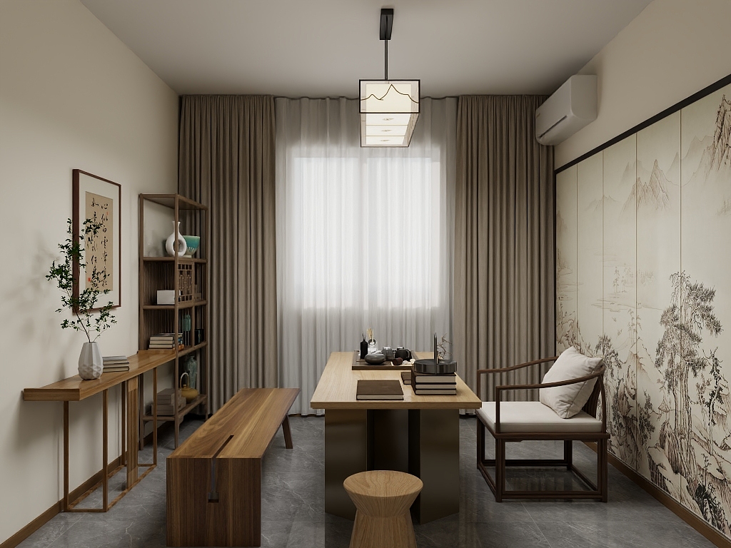 breeze333-桐柏路25号院-新中式-装修设计方案