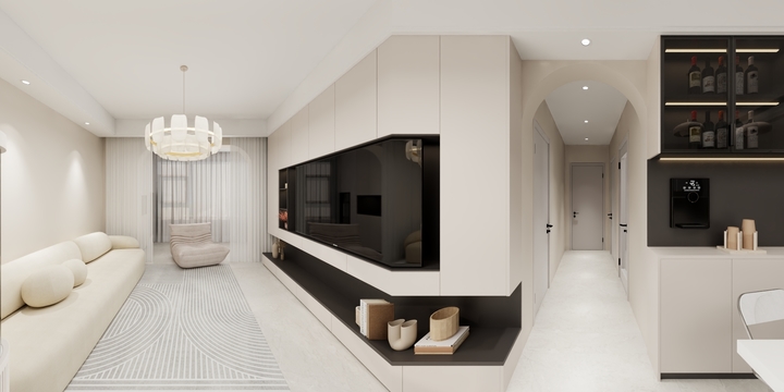 陆莹莹-回家的诱惑-灰色系-装修设计方案