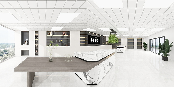 讲风-展厅-装修设计方案