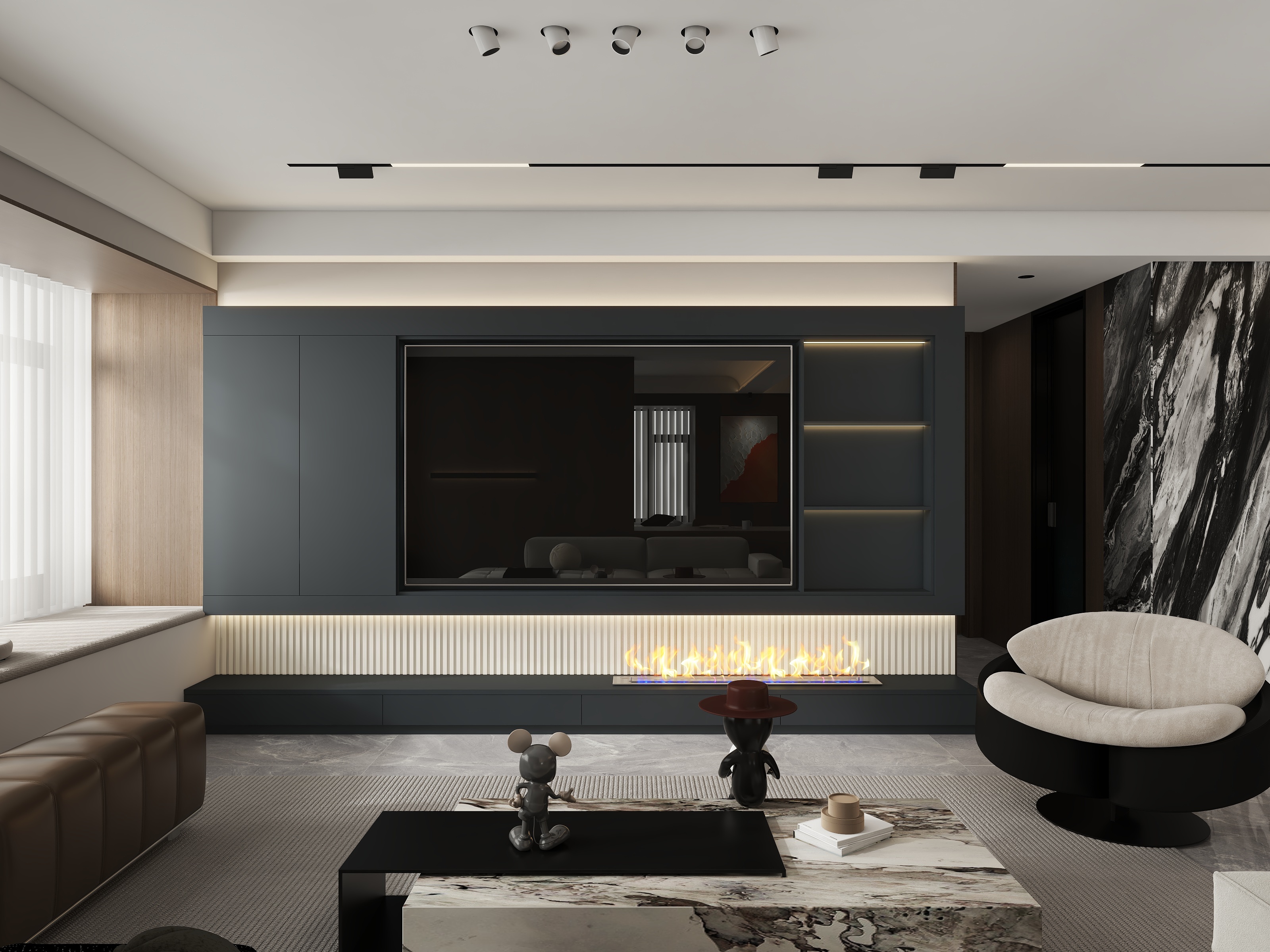 DP视觉表现-星河湾133m²四室-装修设计方案