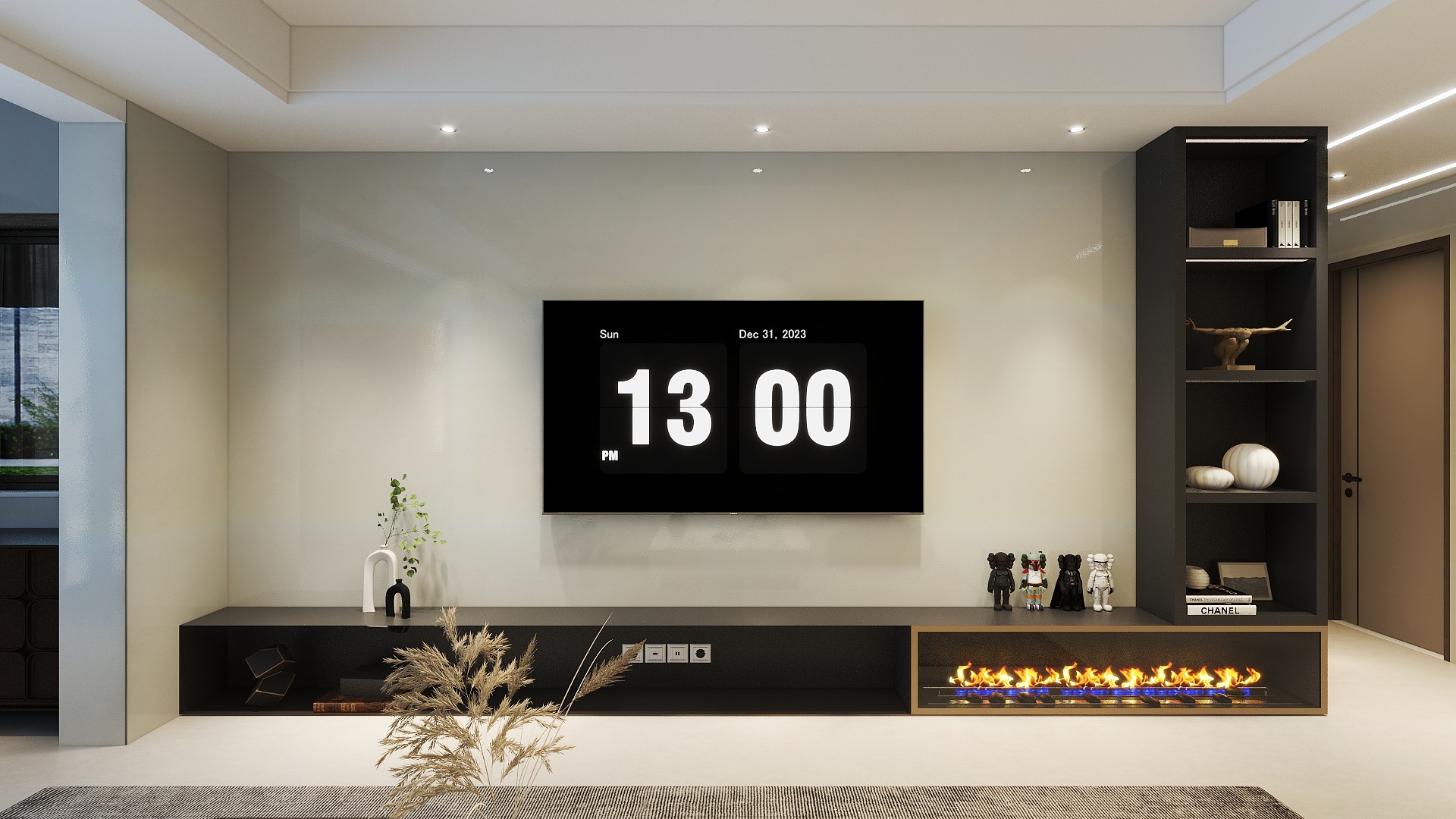 肥橘猫mxWQI-星月都会圆形阳台-装修设计方案