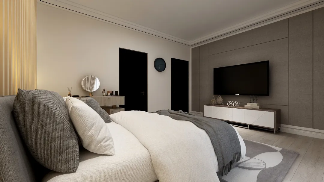 Solid Hyseni的装修设计方案:3 Bedroom Apartment