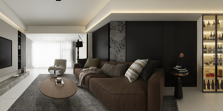 HzjDesign.-玲珑台5#01.dwg-装修设计方案