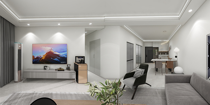 阳泉装修哥亿佳装饰-国宾府3号楼-装修设计方案