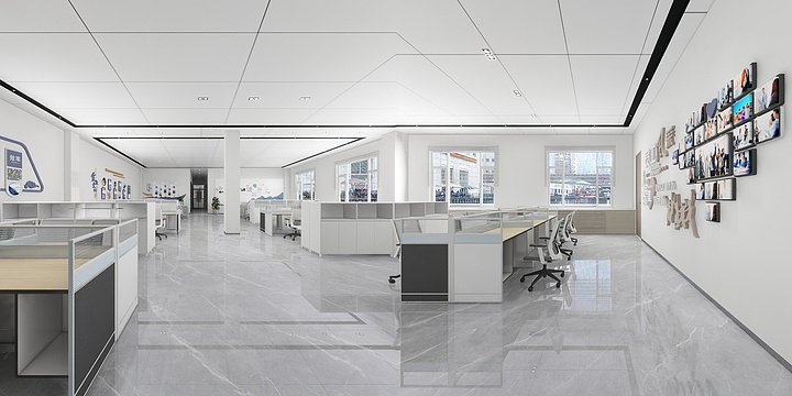 王国瑞-长春办公楼效果图-1-装修设计方案