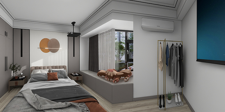 若愚装修设计-名邦国际花都-装修设计方案