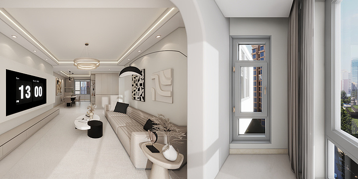 臻品家居定制木子李-鼎源壹号2-2301雅居-装修设计方案