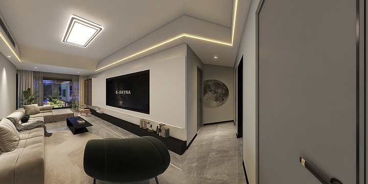 王子旭-长沙 长房云时代  现代风格-装修设计方案