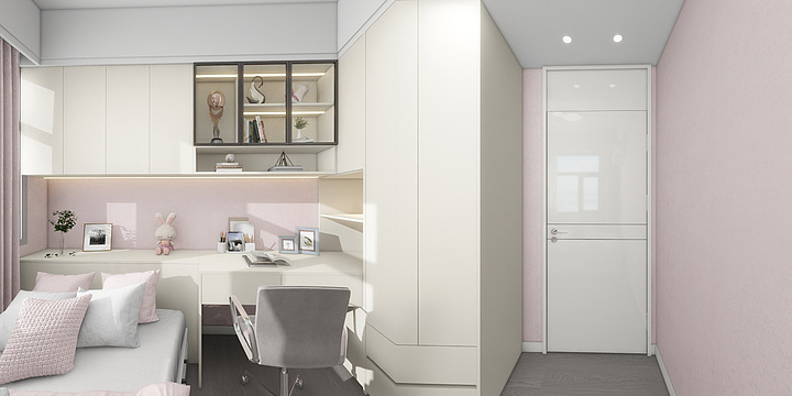 濠轩装饰丨-保利时代8-2102奶油风-装修设计方案